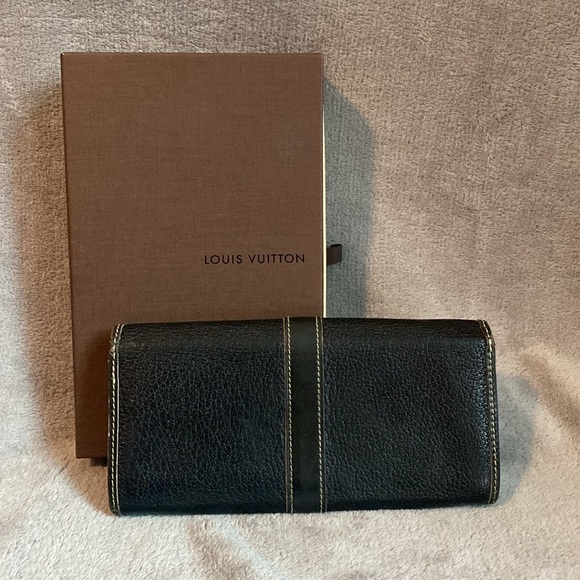 🖤LOUIS VUITTON🖤Suhali Le Favori Wallet in Noir Black with COA/EUC - Picture 5 of 12
